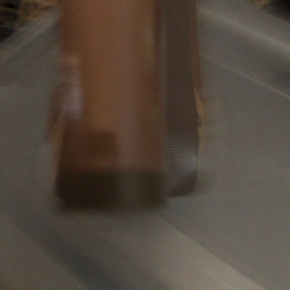 Mossimo Supply Co size 10 dark nude platform heels like new patent leather - Picture 10 of 11